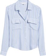 beachlunchlounge Fallon High-Low Button-Up Shirt