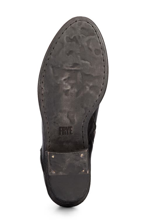 Frye Carson Piping Bootie In Black