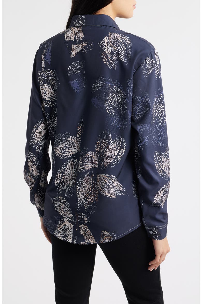 Chiara Button-Up Shirt, Alternate, color, BLACK