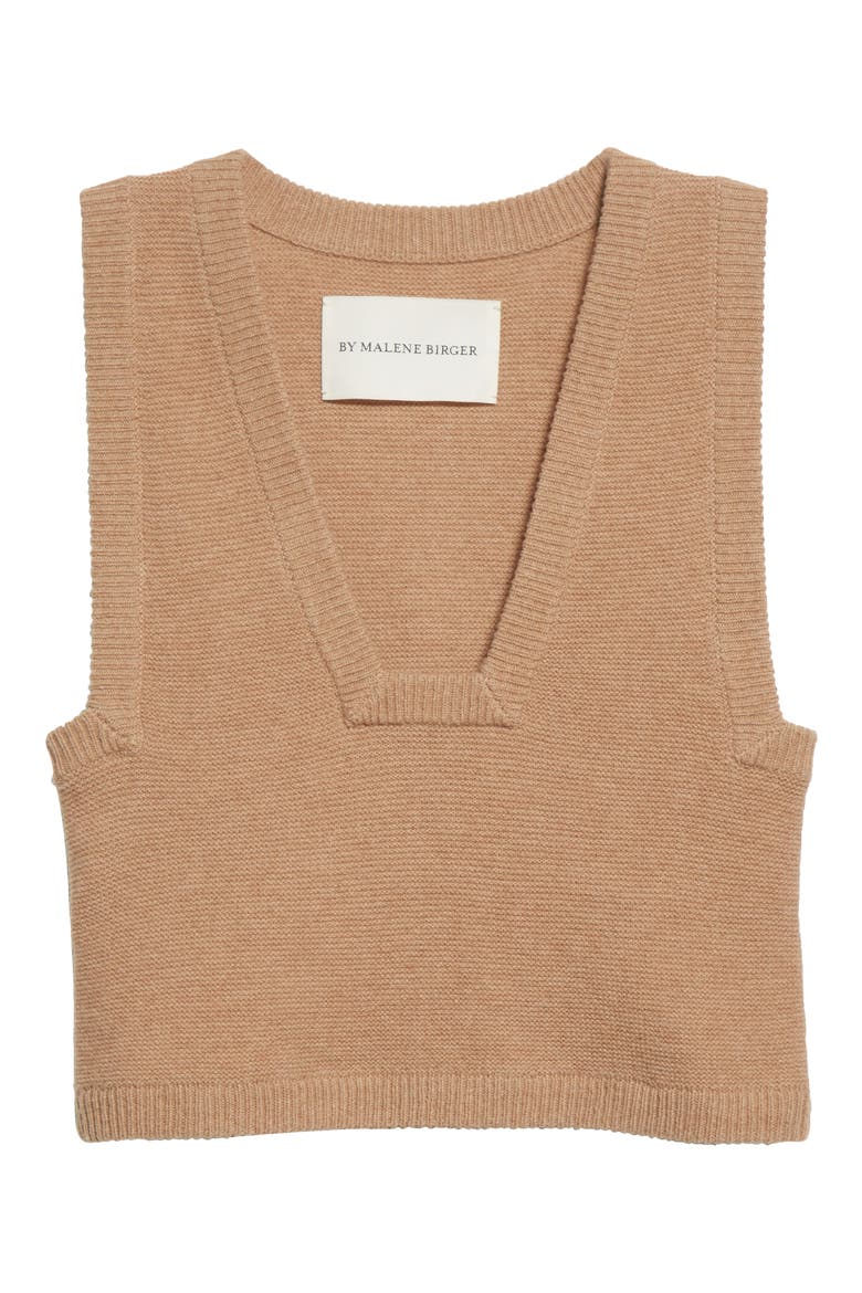 Wione Wool Sweater Vest, Alternate, color, TAN