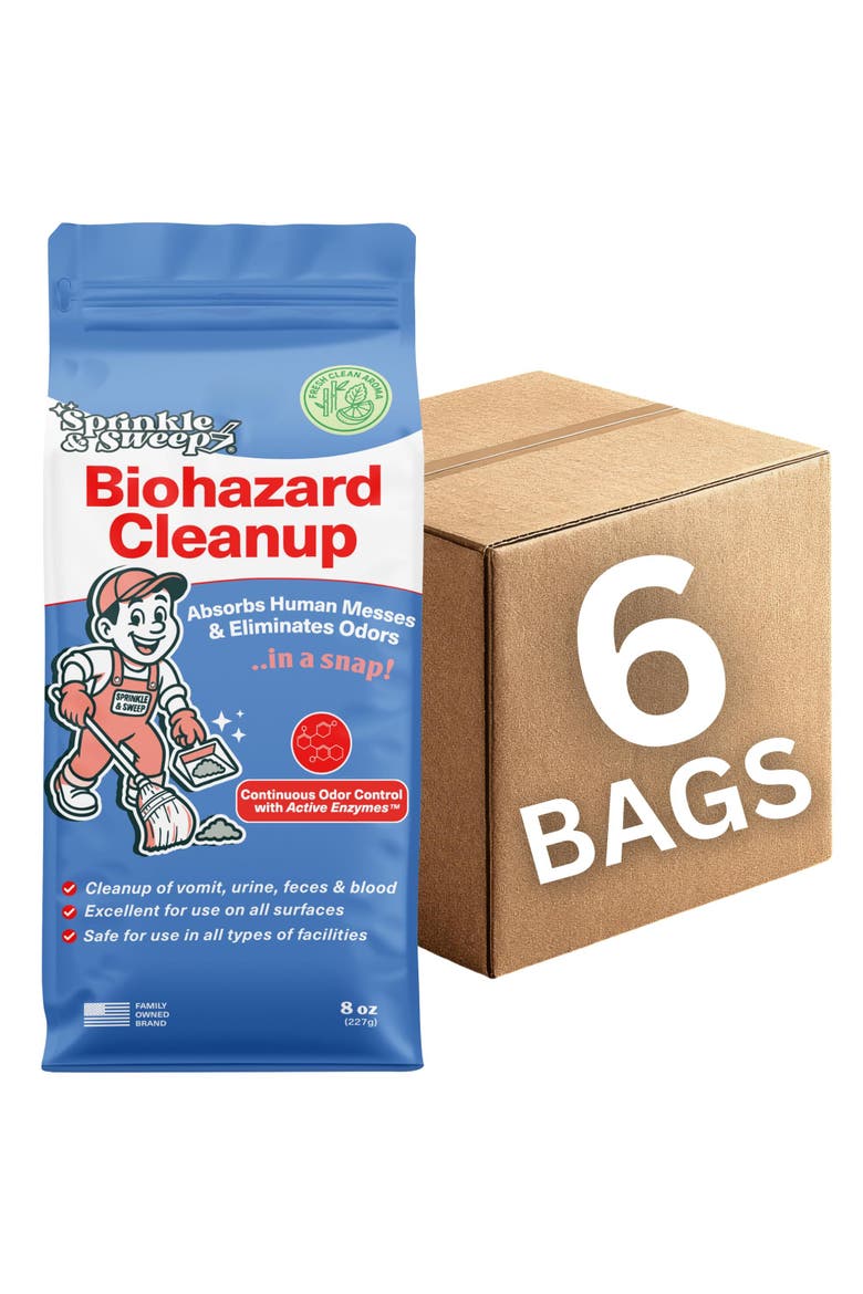 6pk, Human Bodily Fluid Solidifier, Alternate, color, Multicolored