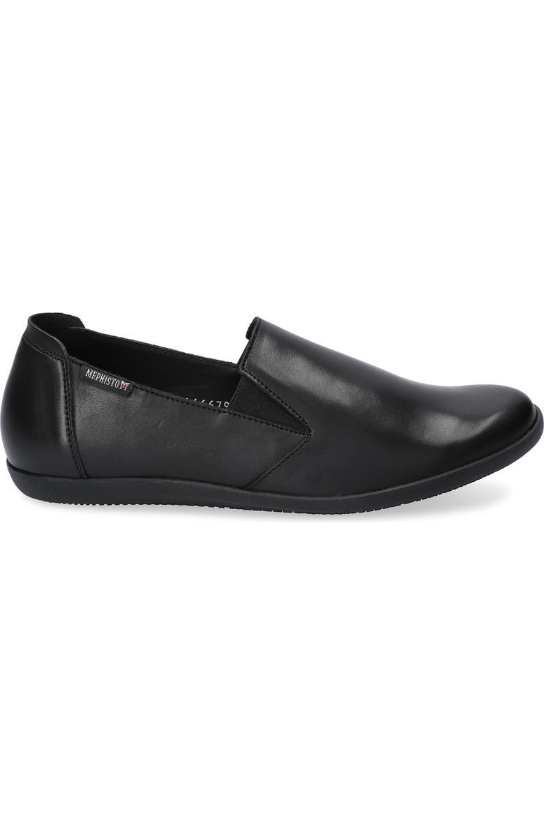 Mephisto Korie Flat, Alternate, color, Black Premium Leather