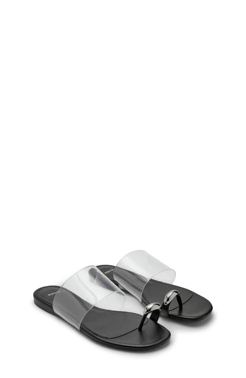 Transparent Slide Sandal
