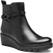 ara Carnation Platform Wedge Bootie