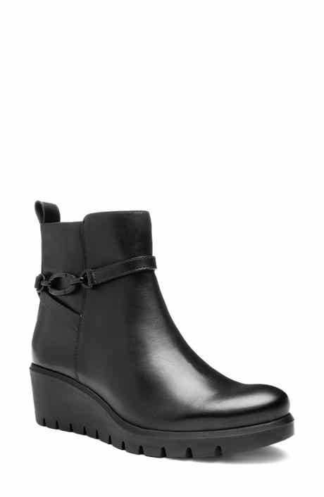 Carnation Platform Wedge Bootie