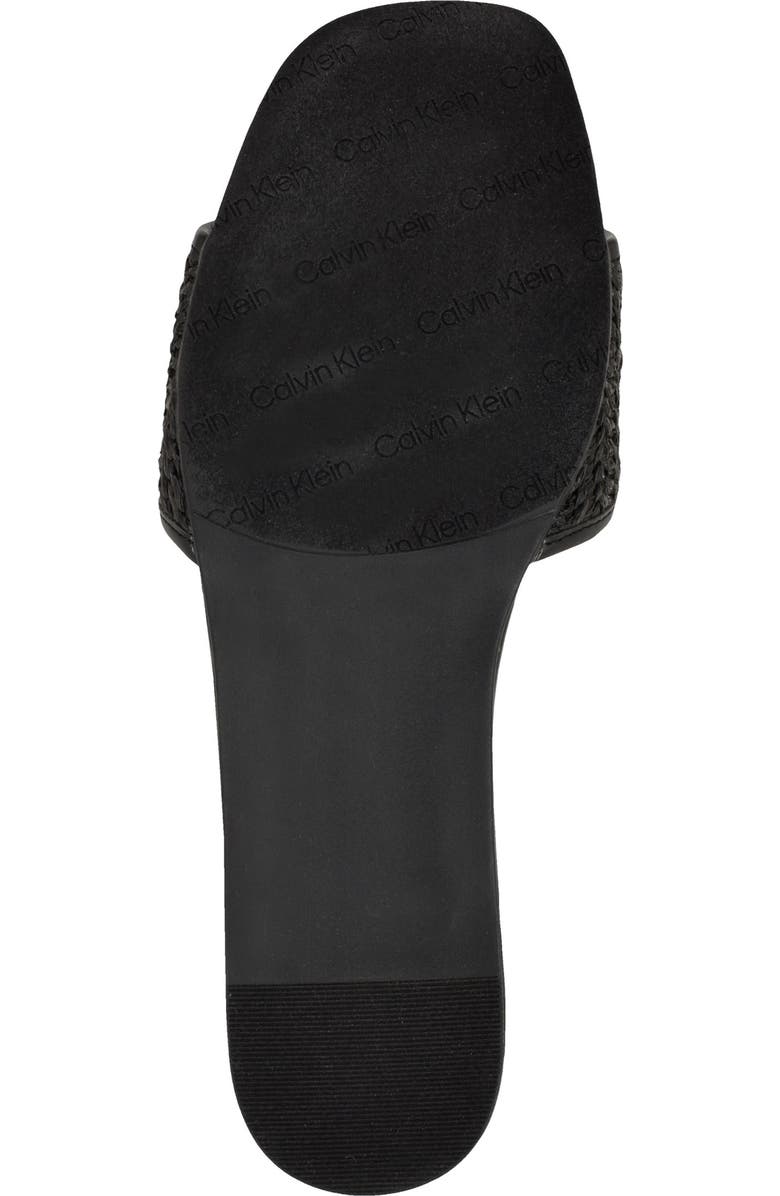 Calvin Klein Yolla Slide Sandal, Alternate, color, Black12/Black