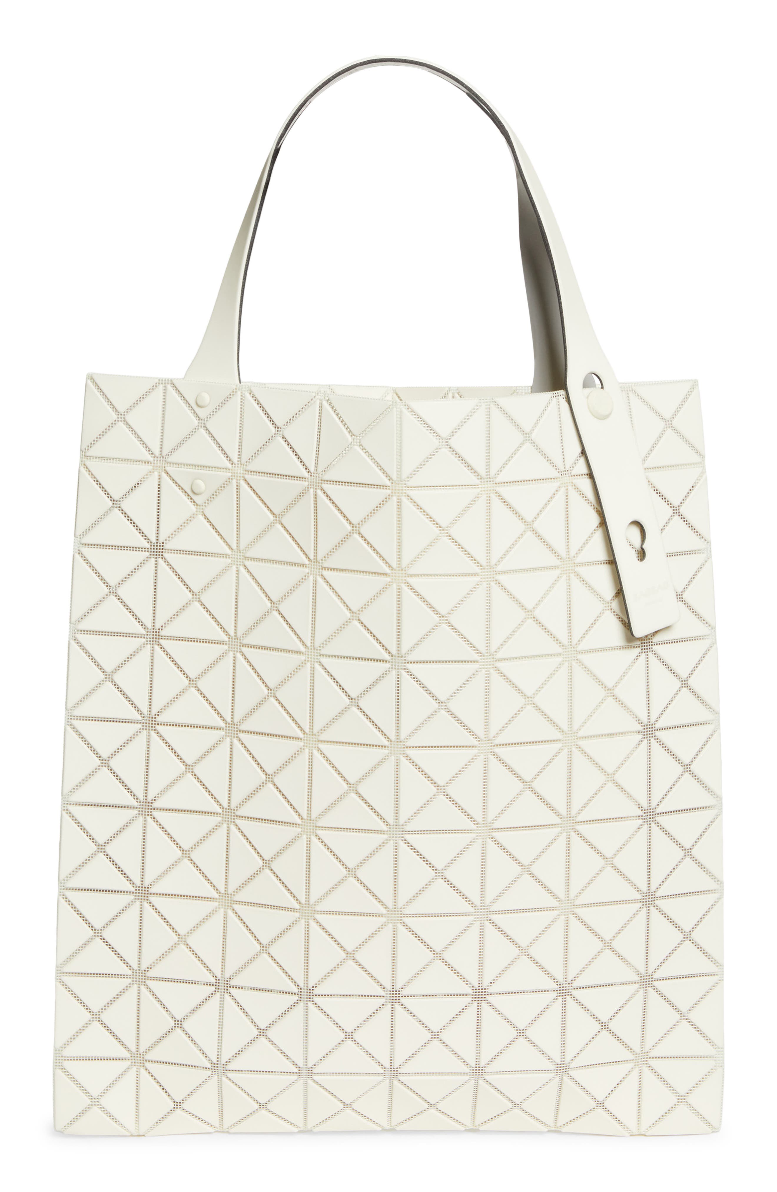 Bao Bao Issey Miyake Prism Plus Tote, Alternate, color, Ivory