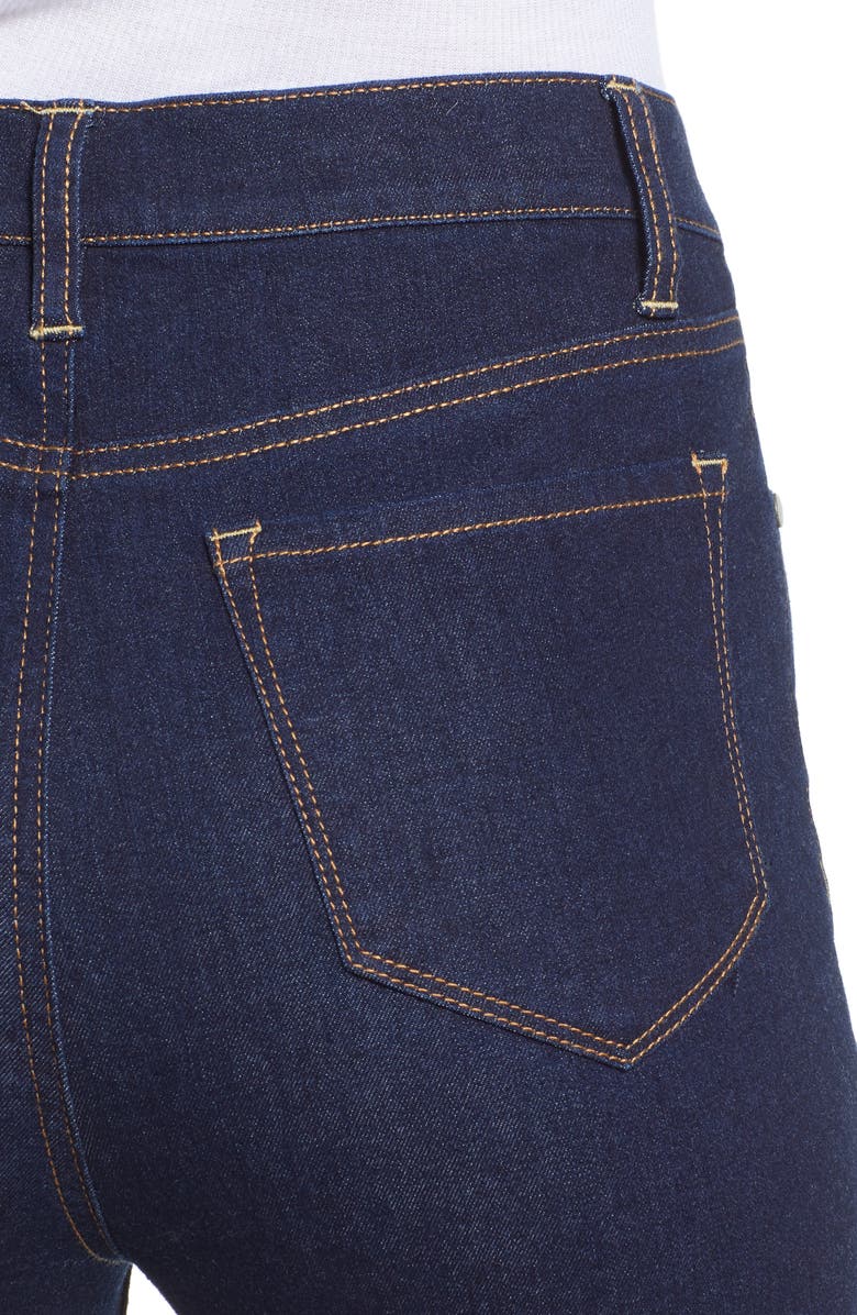 Tinsel High Waist Skinny Jeans, Alternate, color, 