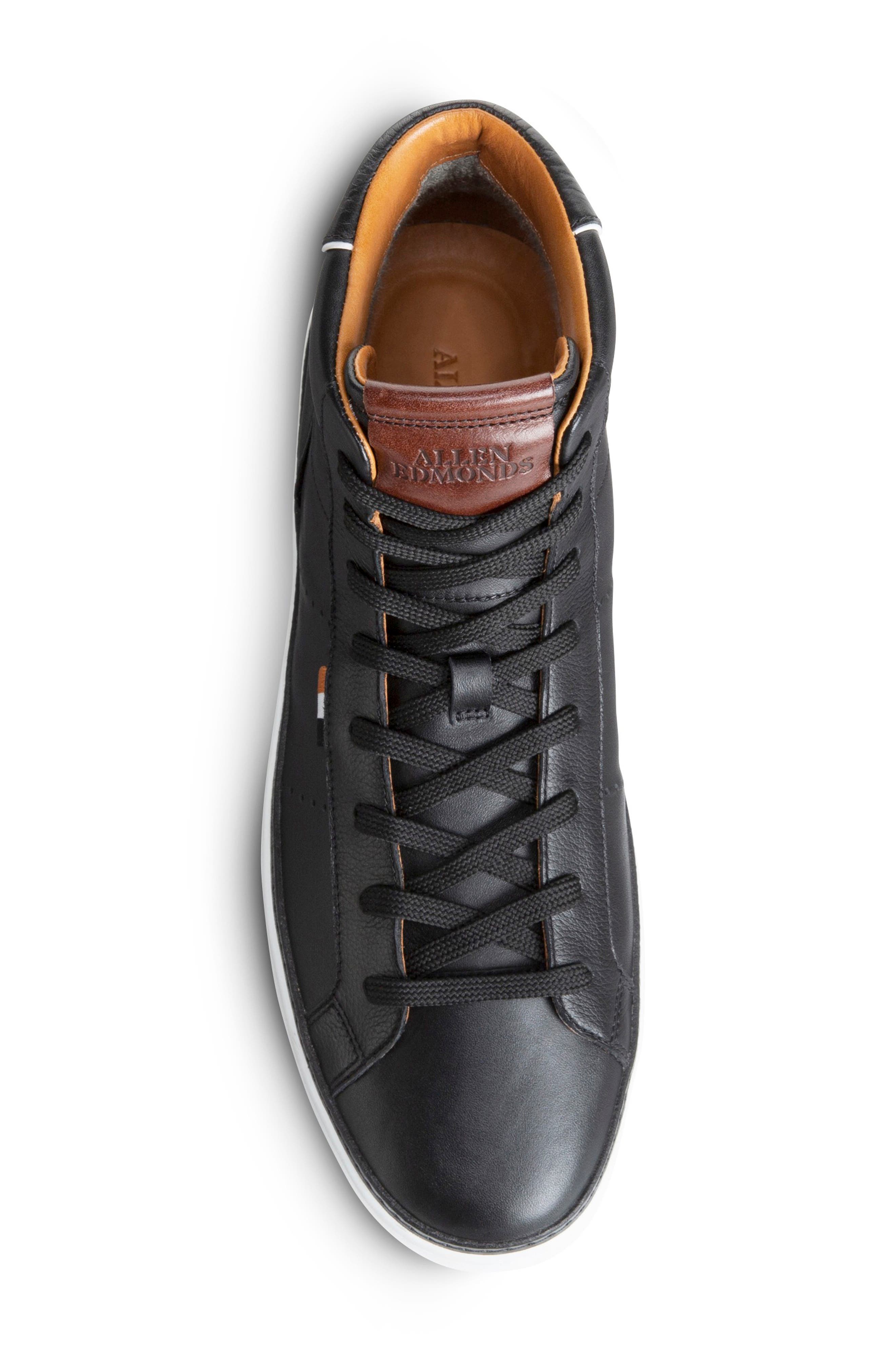 Allen Edmonds Alpha High Top Sneaker, Alternate, color, 