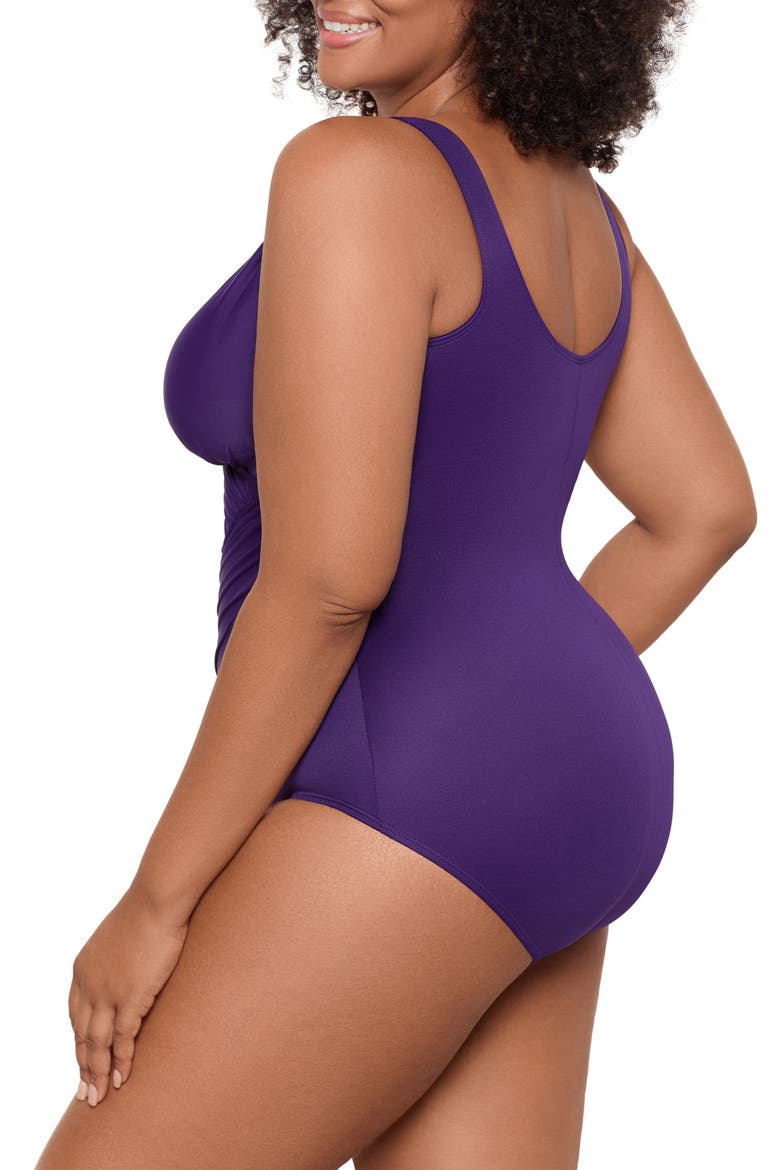 Must Have Oceanus One-Piece Swimsuit, Alternate, color, MULBERRY