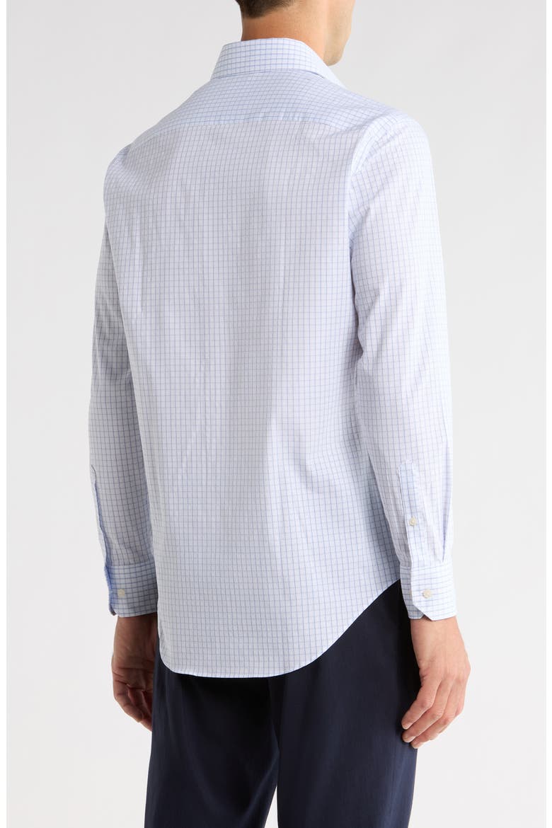 Slim Fit Four-Season Performance Dress Shirt, Alternate, color, WATER