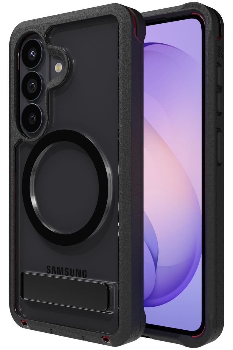 Rainier Snap Case with Kickstand for Samsung Galaxy S26, Main, color, Black Multicolor