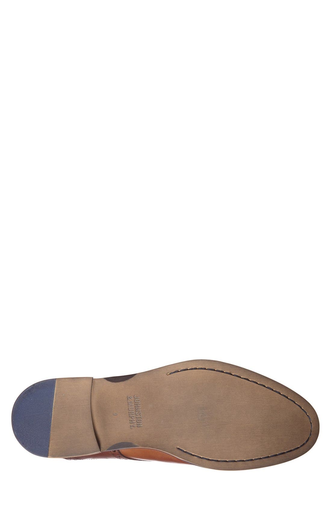 Conard Saddle Shoe, Alternate, color, TAN/ DARK BROWN