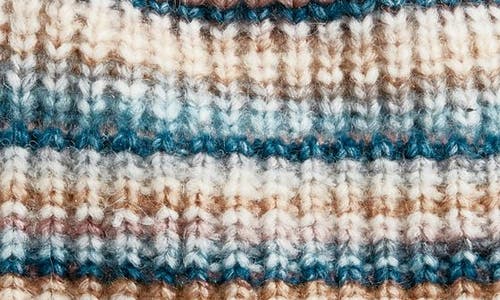 Treasure & Bond Melange Knit Beanie In Multi