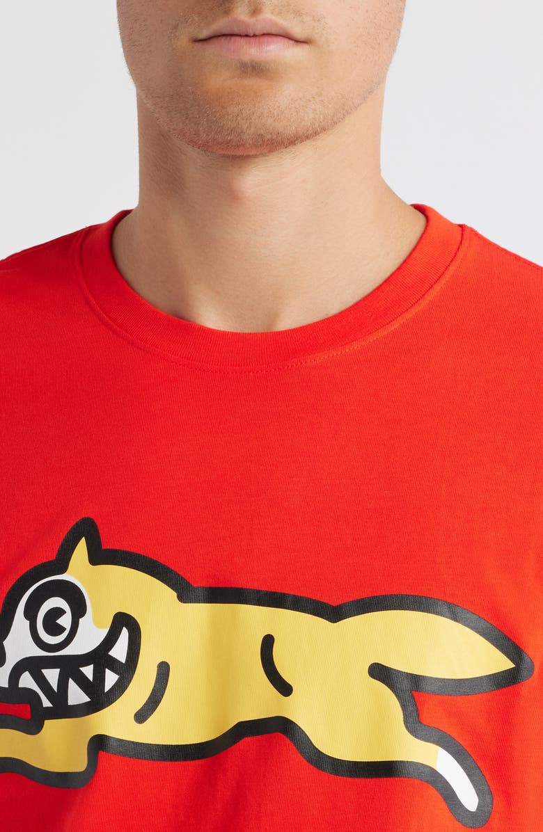 ICECREAM Running Dog Graphic T-Shirt, Alternate, color, Fiery Red