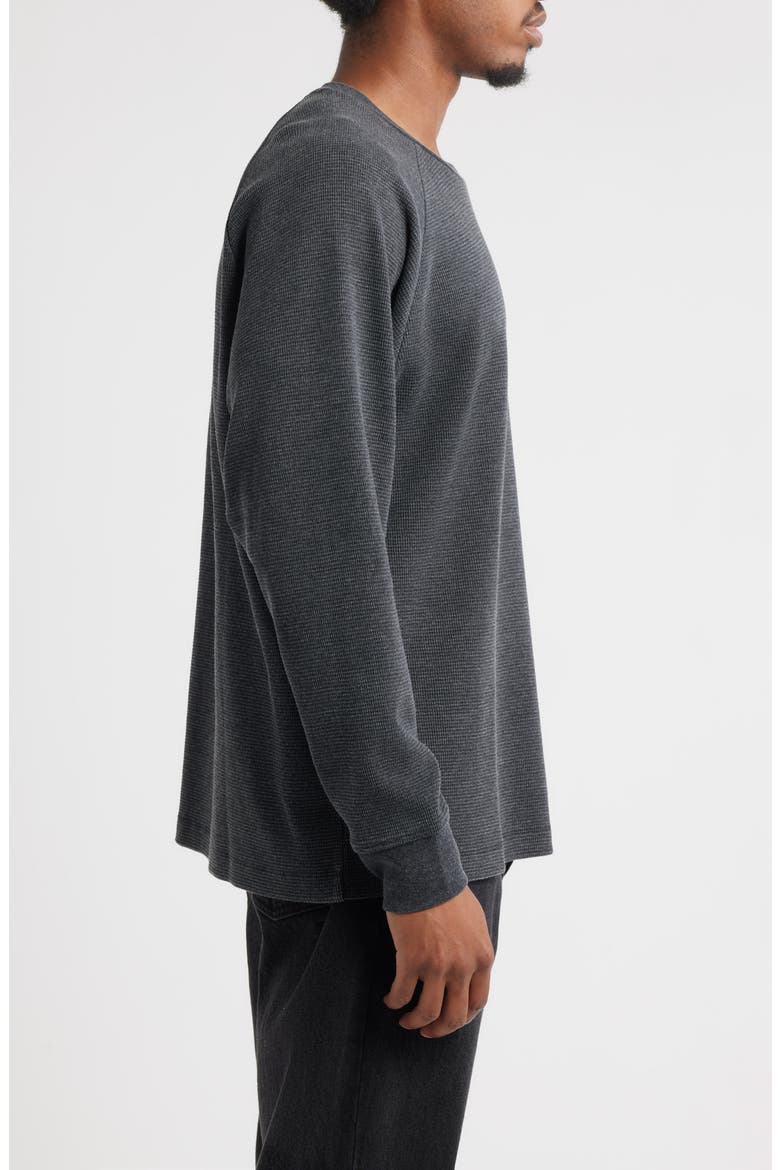 Thermal Long Sleeve Raglan T-Shirt, Alternate, color, BLACK WASHED