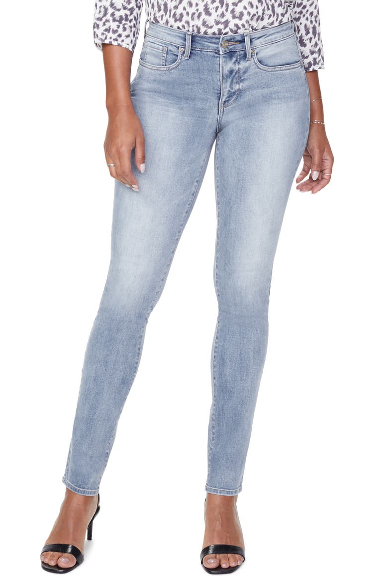 Alina High Waist Skinny Jeans, Main, color, BISCAYNE