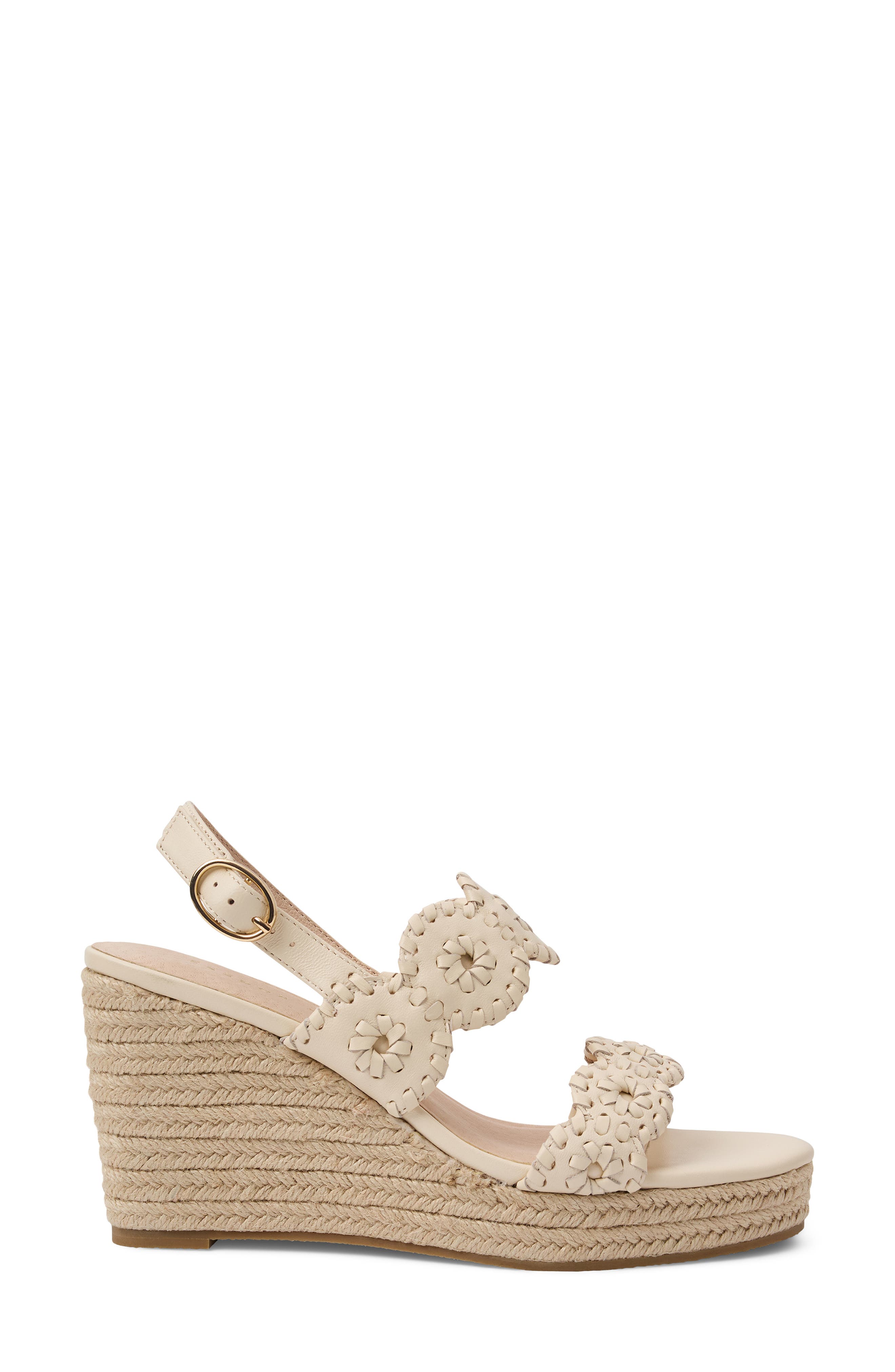 Laurin Platform Wedge Sandal, Alternate, color, IVORY
