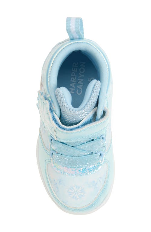 Harper Canyon Kids' Disney Elsa High Top Sneaker In Blue