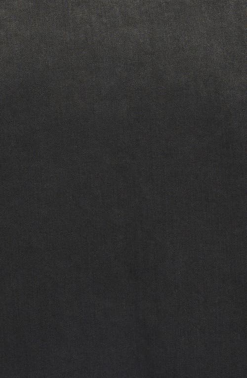 Bayeas Oversize Denim Shirt Jacket In Black