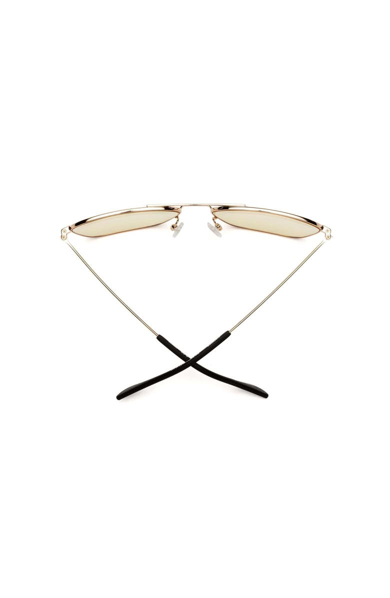 Caddis Hooper | Reading Glasses, Alternate, color, Polished Gold Yellow