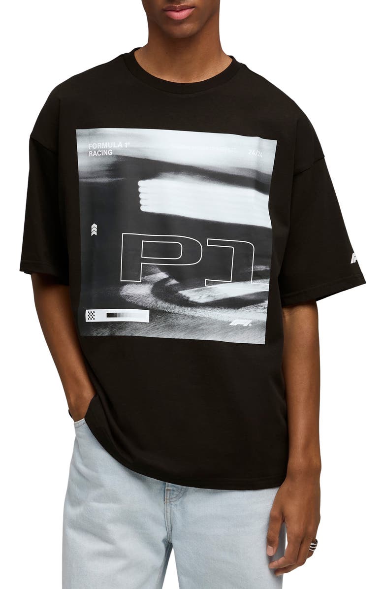 PUMA F1 Racing T-Shirt, Main, color, Puma Black