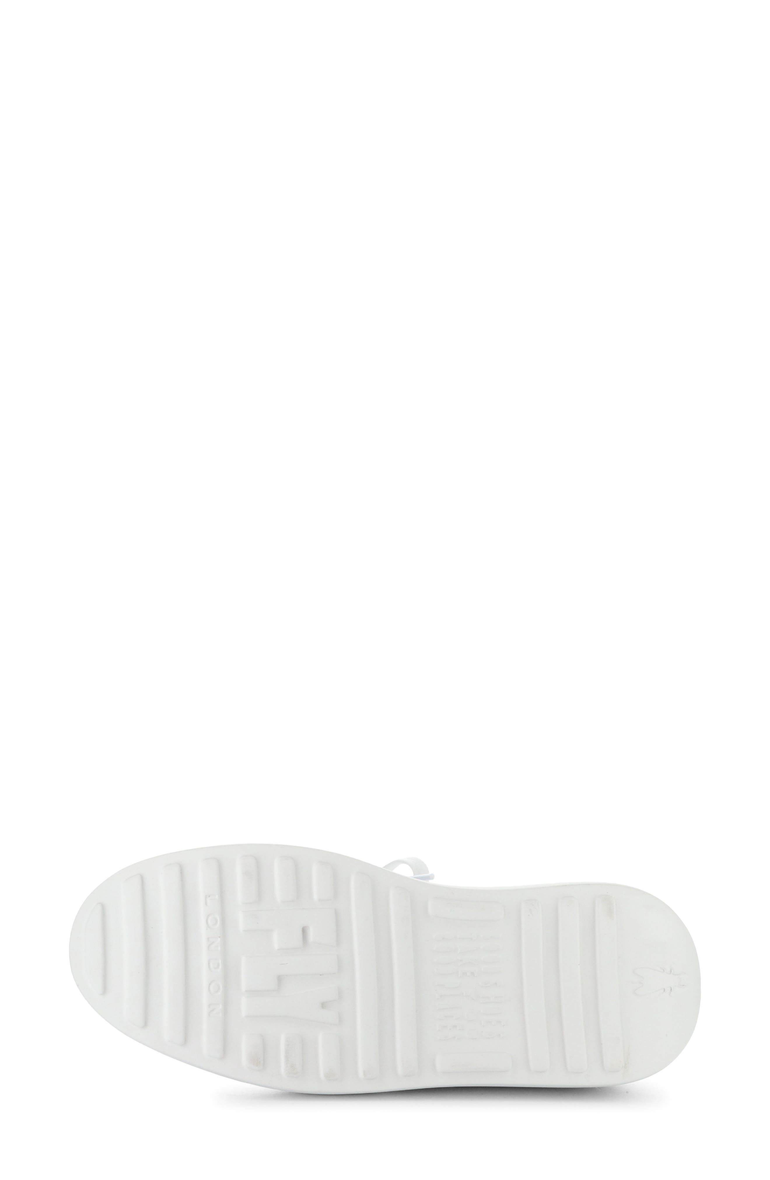Fly London Derk Platform Wedge Sneaker, Alternate, color, 002 Silver