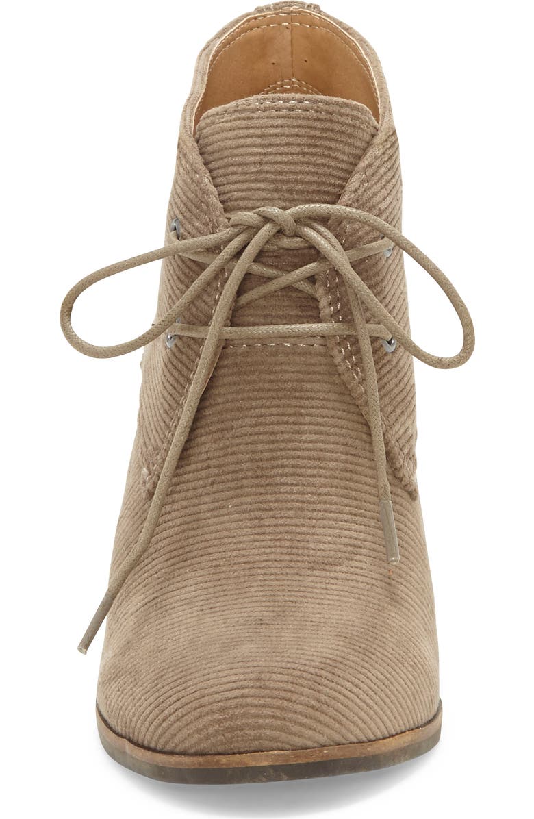 Lucky Brand Shijo Bootie, Alternate, color, Antique Green Fabric