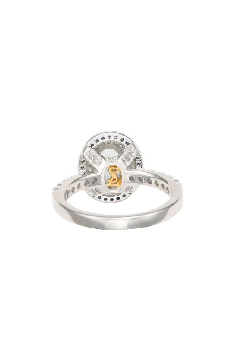 SUZY LEVIAN Sterling Silver Oval Cut Ring, Alternate, color,