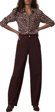 MINT VELVET Animal Print Shirt