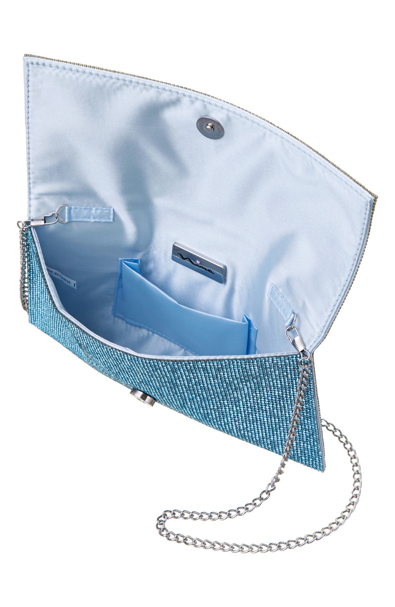 Crystal Clutch, Alternate, color, ICY BLUE