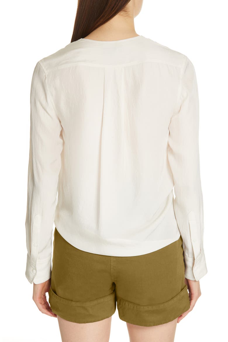 Felix Wrap Top, Alternate, color, ANTIQUE WHITE
