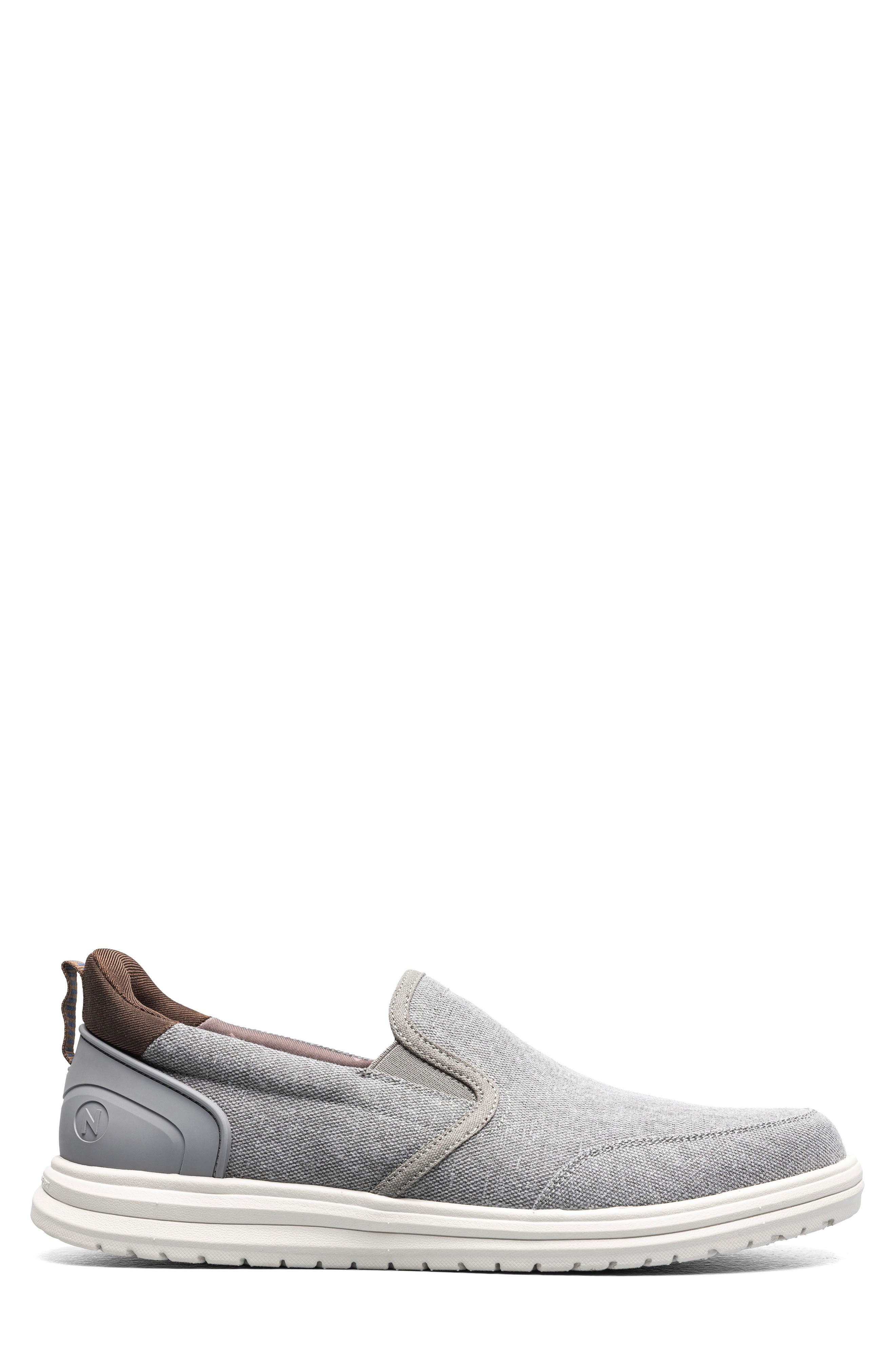 NUNN BUSH Brew City EZ Hands Free Slip-On Sneaker, Alternate, color, Gray Multi