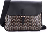 Pre-Owned Goyard Coursier Messenger Bag Coated Canvas and Leather