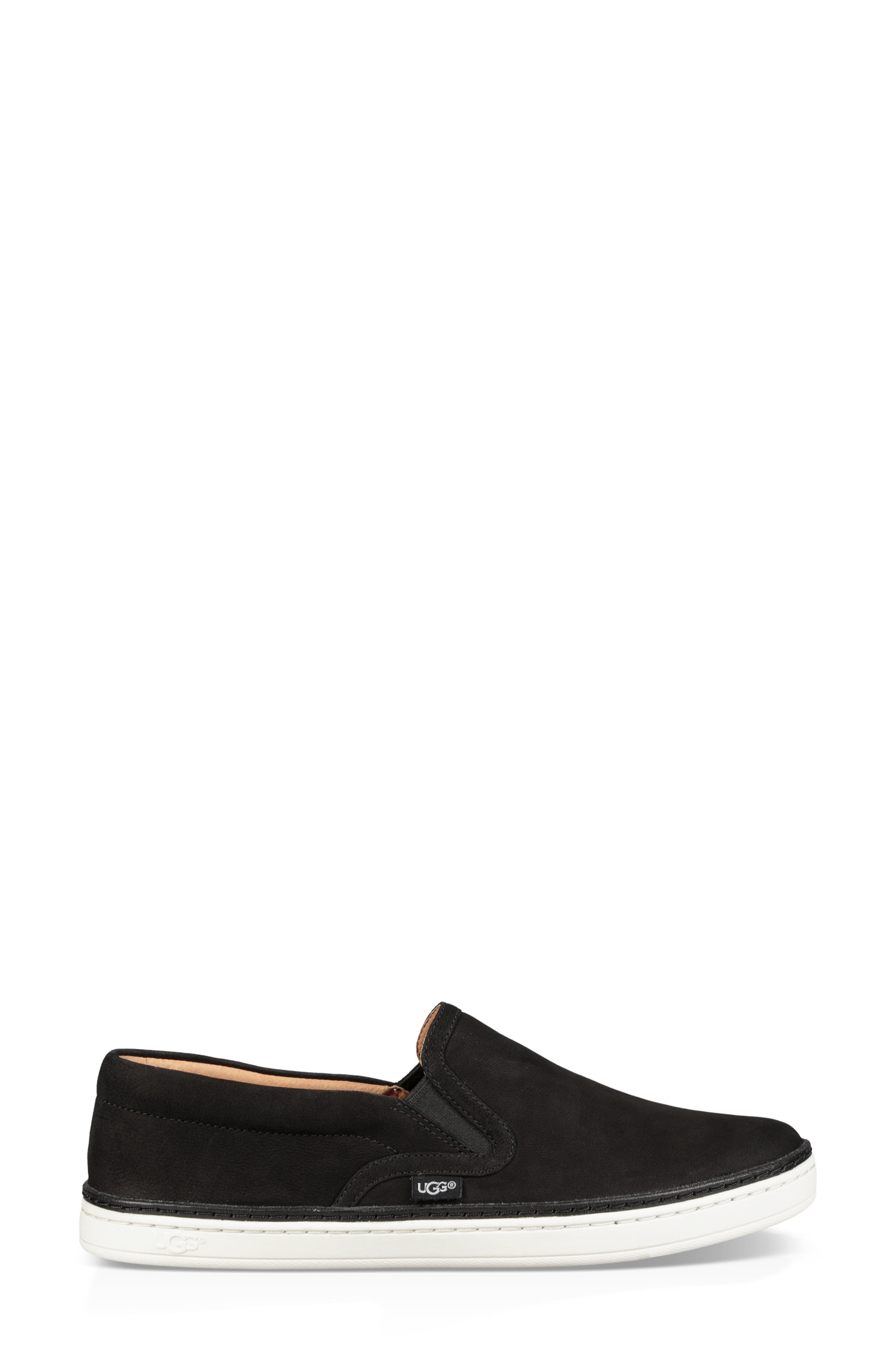 Soleda Slip-On Sneaker, Alternate, color, BLACK LEATHER