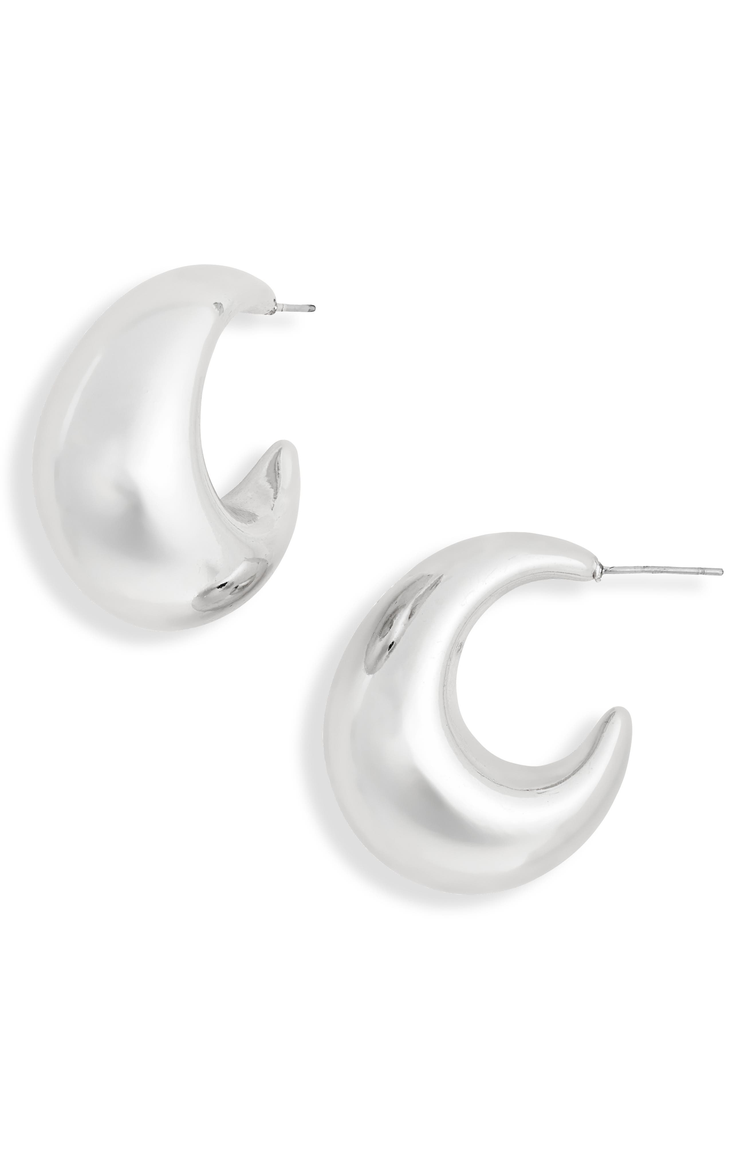 Leith Puffy Hoop Earrings