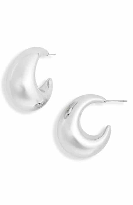 Leith Puffy Hoop Earrings