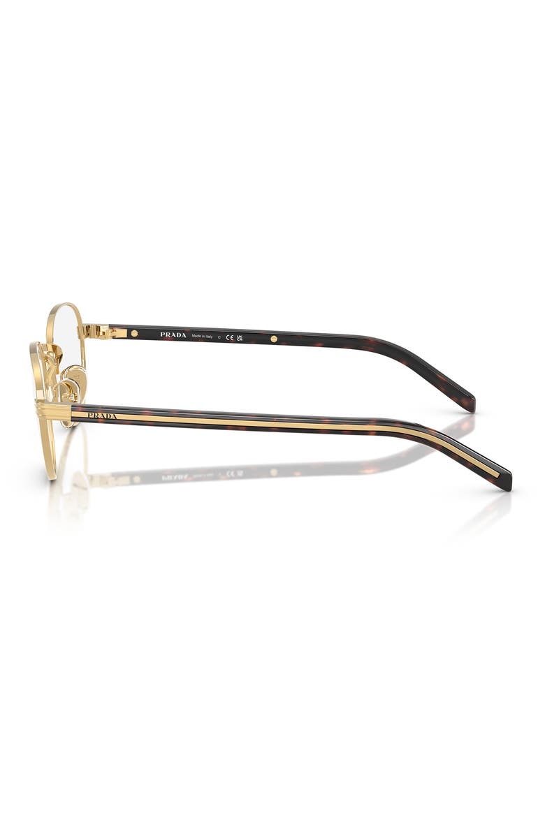 51mm Round optical glasses, Alternate, color, GOLD