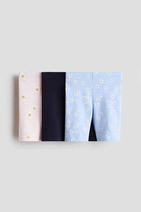3-pack cotton bike shorts