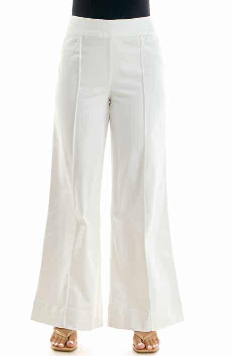 Pull-On Wide Leg Jeans