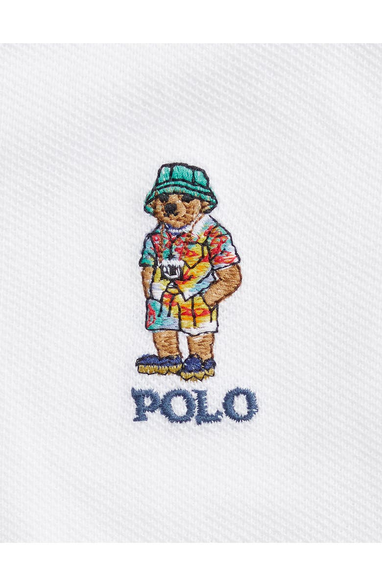 Ralph Lauren Embroidered Cotton Polo & Chino Shorts Set, Alternate, color,