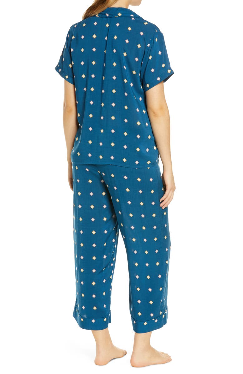 Nordstrom Lingerie Sweet Dreams Crop Pajamas, Alternate, color, 