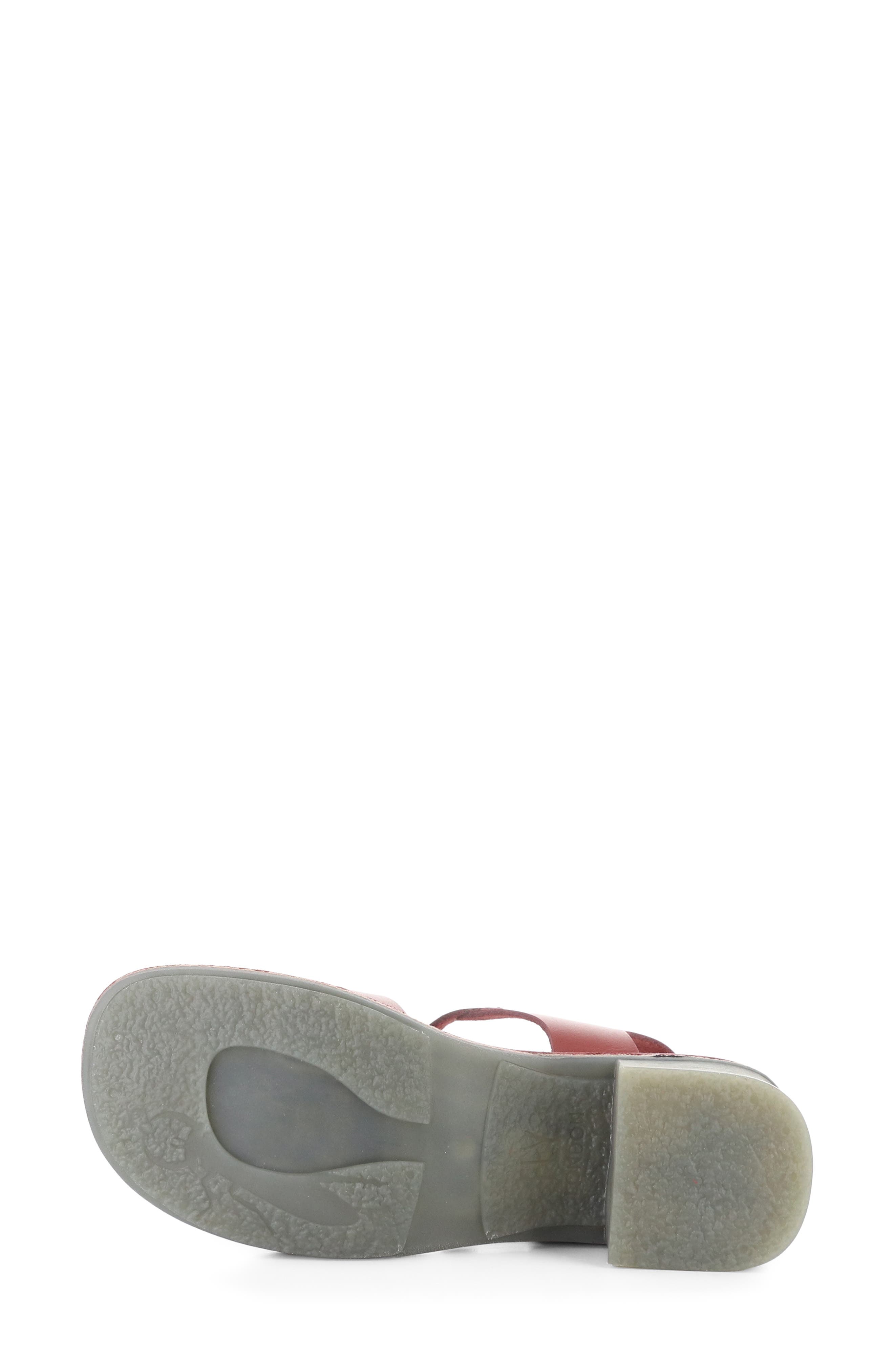 Ebli Ankle Strap Sandal, Alternate, color, RUST