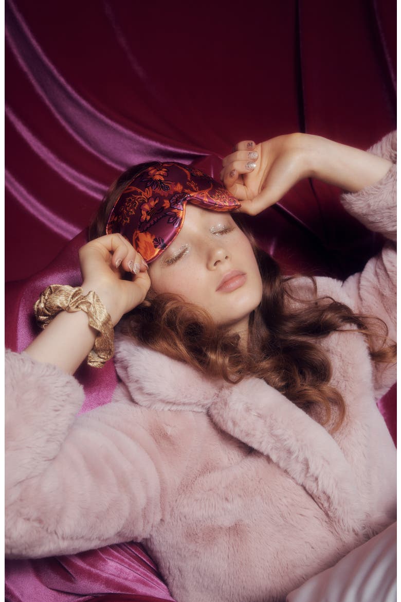 The Icons Edit Pillowcase, Mask & Scrunchies Set USD $170 Value, Alternate, color, BLOSSOM NIGHTS