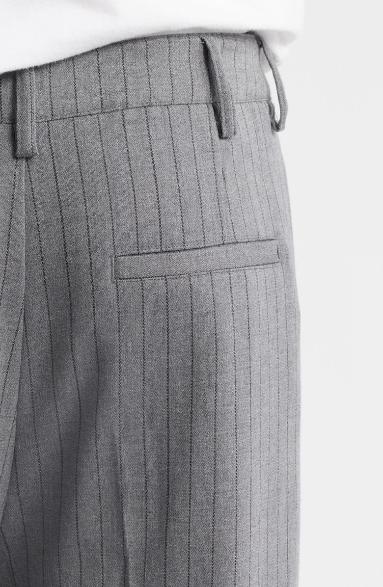 KROST Pinstripe Herringbone Dress Pants, Alternate, color, Nimbus Cloud