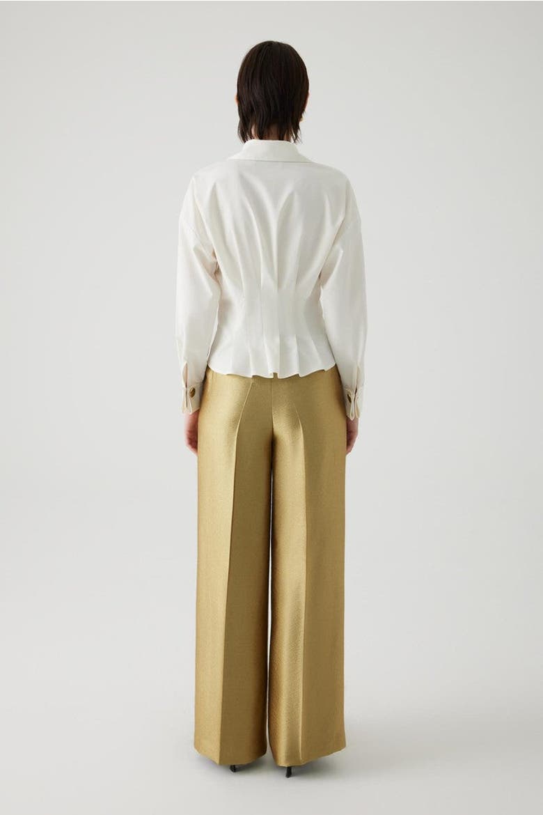 Agustin Cotton Shirt, Alternate, color, BONE