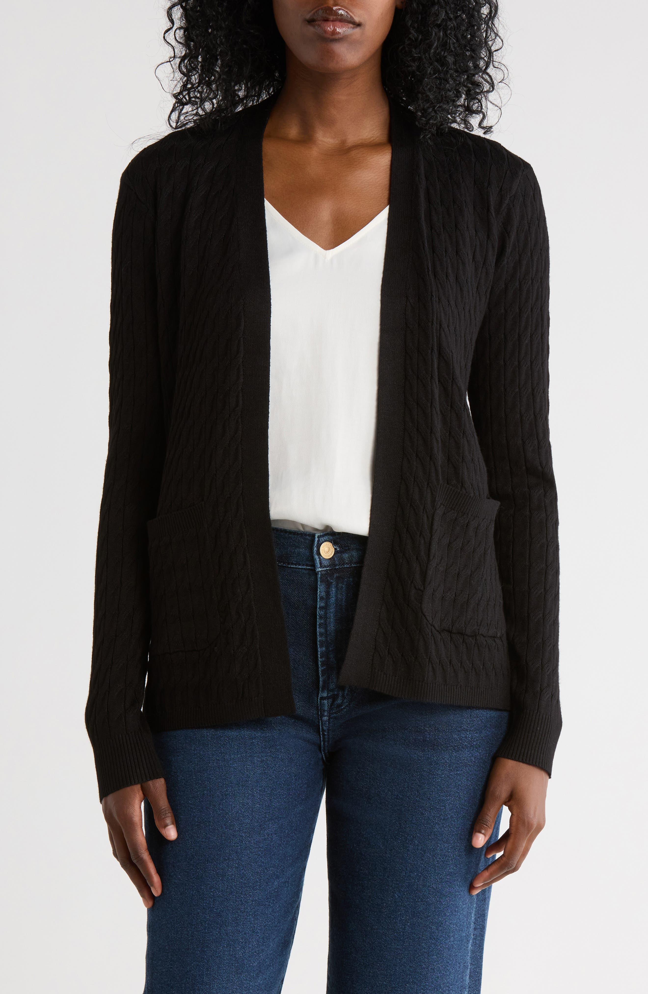 CYRUS Cable Knit Cardigan