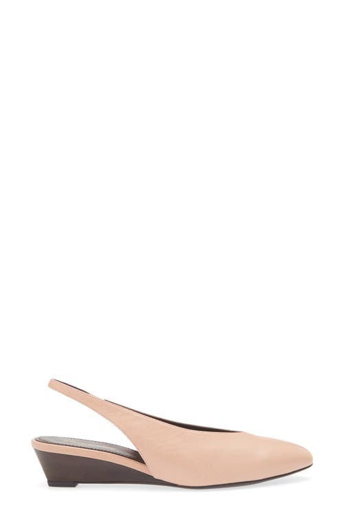 Jeffrey Campbell Snoop Slingback Wedge Pump In Light Pink