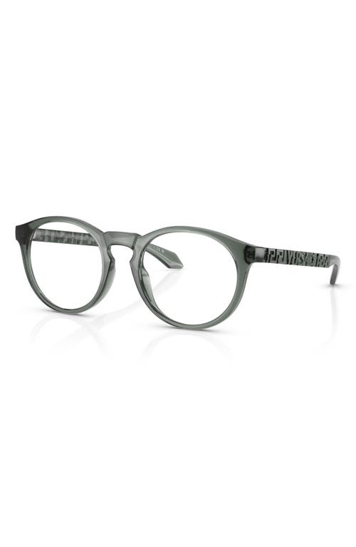 Versace 51mm Phantos Optical Glasses In Grey