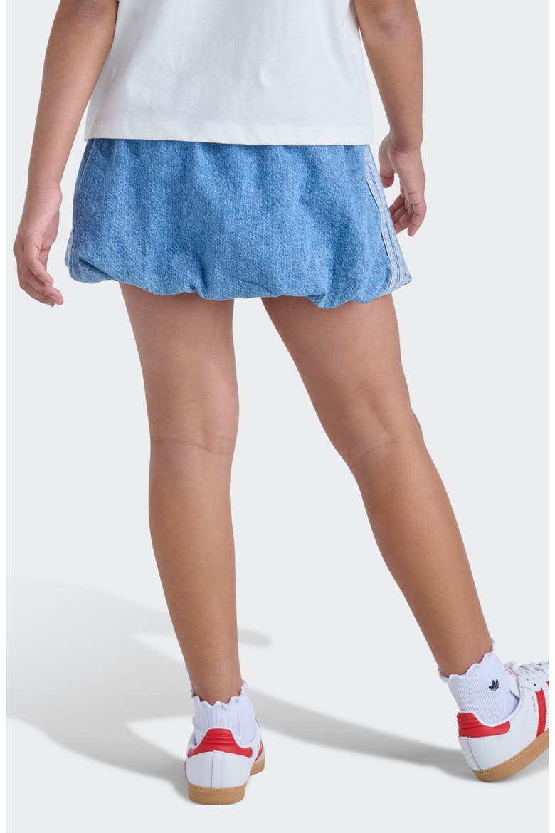 Kids' Denim Bubble Skort, Alternate, color, MEDIUM WASH DENIM